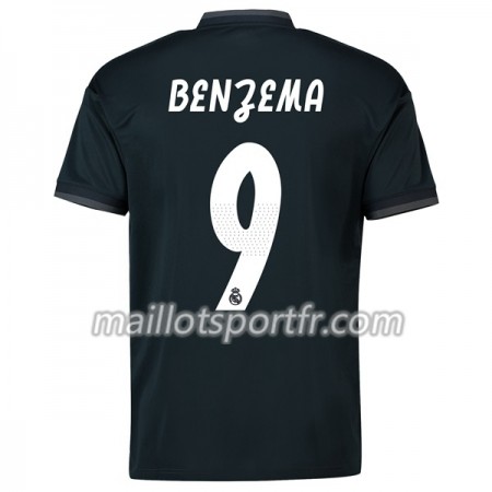 Maillot de Foot Real Madrid Benzema 9 Exterieur 2018/19